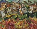 Chaïm Soutine (1893-1943) | Maisons aux toits pointus | 20th Century ...