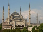 Sultan Ahmed Mosque, also known as the Blue Mosque, in Istanbul, Turkey ...