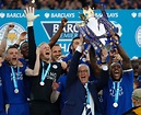 Champions Leicester lift Premier League trophy after Everton win ...