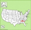 Atlanta Location In Us Map - Emalee Mirabelle