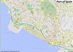 Port of Spain Map | Trinidad and Tobago | Maps of Port of Spain