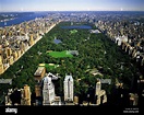 Aerial view of Central park and city New York USA Stock Photo - Alamy