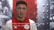 AFC Ajax - First interview -> Lisandro Martínez!