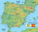 Map of Spain - Map in the Atlas of the World - World Atlas