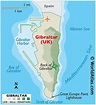 Mapas de Gibraltar - Atlas del Mundo