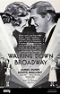 Walking Down Broadway 1933 poster Stock Photo - Alamy