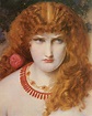 Helen of Troy 1867 by Frederick Sandys | Oil Painting Reproduction