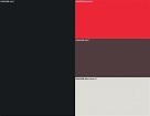 Paleta de color | Paleta de color negro, Paleta de color, Pantone rojo