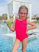 Yellow Girls Toddler Swimsuit Cute Bathing Suit Bright - Etsy UK