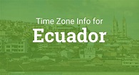 Time Zones in Ecuador