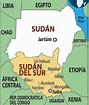Mapa de Sudán - datos interesantes e información sobre el país