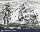 Bartholomew Roberts (1682-1722) war ein walisischer Pirat, die Schiffe ...