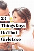 23 Cute Little Things Guys Do That Girls Love - Bold & Bubbly