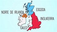¿Cuáles son los 4 países que conforman el Reino Unido