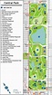 Central park attractions map | New york travel, New york city vacation ...