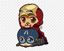 Iron Man Chibi - Kawaii Dibujos De Marvel - Free Transparent PNG ...