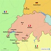 StepMap - Genf - Landkarte für Deutschland