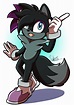 Sonic Wolf OC by XxWater-SpiritsxX on DeviantArt