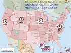 Time Zone Maps Of The USA | WhatsAnswer