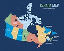 Descarga Vector De Vector De Mapa De Canadá