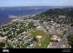 Aerial view of Atlantic Highlands, New Jersey, U.S.A Stock Photo - Alamy