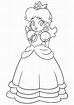 Dibujos de Princesa Peach para Colorear para Colorear, Pintar e ...