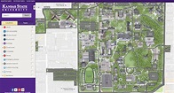 Kansas State Campus Map | Map Of West