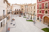 Premio a la reurbanización de la Plaza de España de Épila, que cuenta ...