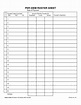 Free Printable Roster Forms - Printable Forms Free Online