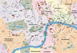 Londres Centro mapa vectorial illustrator eps editable - Bc Maps mapa ...