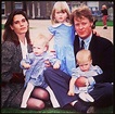 (Then) Viscount Charles Spencer, his wife Victoria and their daughters ...