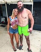 Braun Strowman With Girlfriend Kamilla Kaine On Independence Day ...