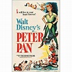 Peter Pan (Rko 1953) Vintage Movie Poster Walt Disney Musical Kids ...