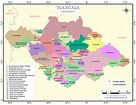 Mapa de municipios de Tlaxcala | DESCARGAR MAPAS