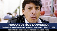 ANP recuerda a Hugo Bustíos, periodista asesinado hace 34 años por ...