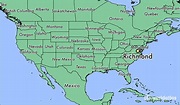 Where is Richmond, VA? / Richmond, Virginia Map - WorldAtlas.com