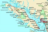 Regional Map of Vancouver Island