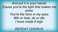 Laura Pausini - The Extra Mile Lyrics - YouTube