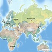 StepMap - Krasnoyarsk - Landkarte für Deutschland
