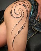 Pin by Rachelle Marsicek on Tattoos in 2021 | Hip tattoos women, Tribal hip tattoos, Polynesian ...