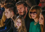 Fotos: David Beckham aplaude com os filhos desfile de Victoria em Nova ...