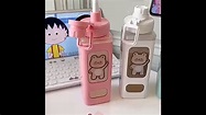 Tomatodo Kawaii-vaso De Oso Portátil Sin Bpa Para Niños,Vaso De ...