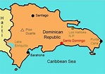 Map Santo Domingo Dominican Republic | Cities And Towns Map