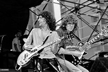 Billy Squier and Jeff Golub performing at The Pier in New York City ...