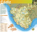 Province of Cádiz map - Ontheworldmap.com