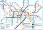 PLANO DEL MENTRO DE LONDRES [Plano completo y turístico, tarifas..]