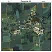 Aerial Photography Map of Cambria, WI Wisconsin