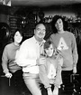 Actor Stratford Johns Wife Nanette Daughters Redaktionelles Stockfoto ...