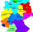 Deutschland Karte Bundesländer Und Hauptstädte - DEUTCHAL