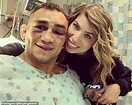 Tony Ferguson shows off war wounds in hospital selfie after suffering a ...